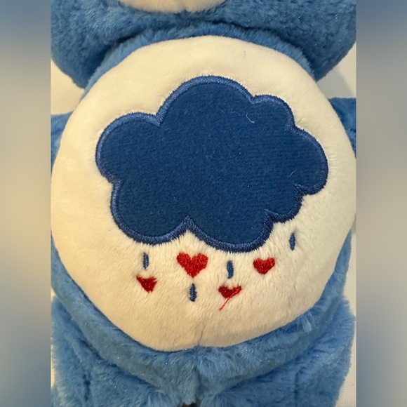 Care Bears Grumpy Plush Just Play 2017 Blue Plush 13” Rare - Picture 3 of 7